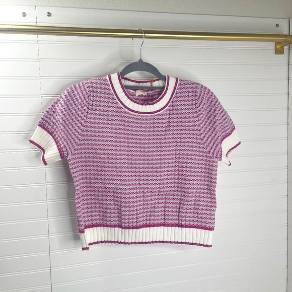 entro Sweaters - BRAND NEW Entro The Sheller Sweater Cropped Small Pink